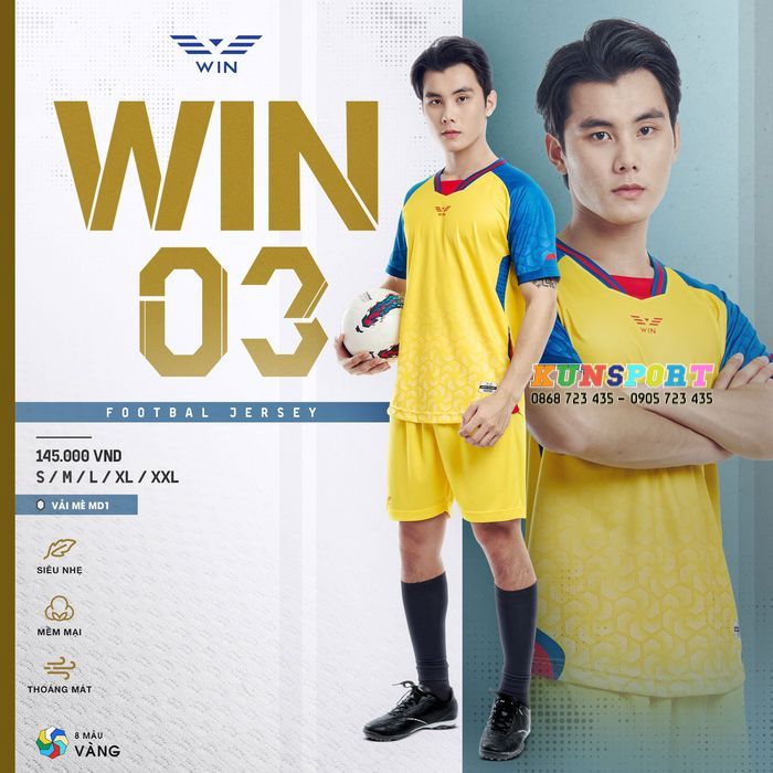  Bộ quần áo bóng đá WIN SPORT - WIN 03 