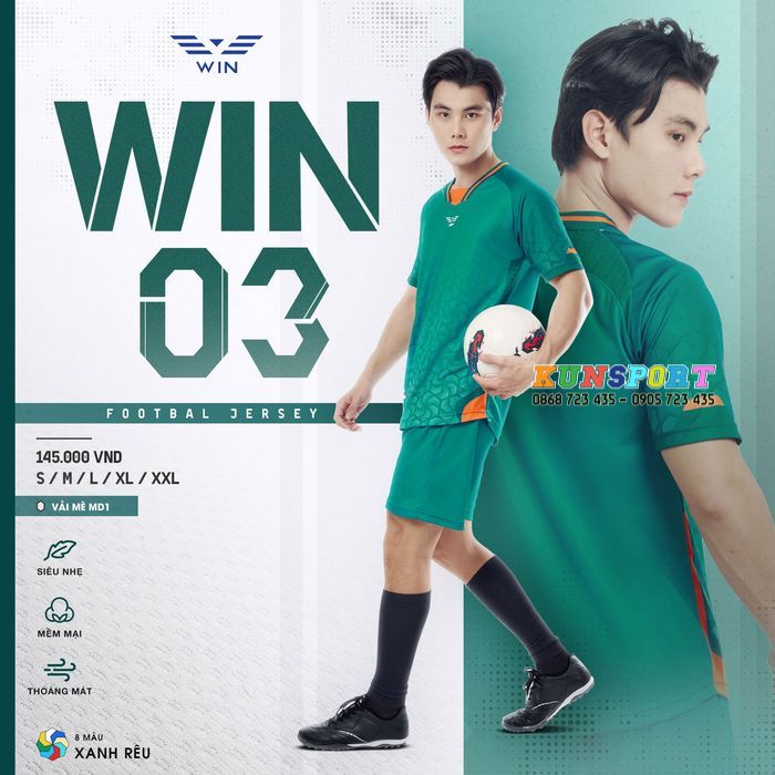  Bộ quần áo bóng đá WIN SPORT - WIN 03 