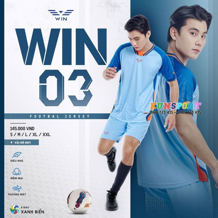  Bộ quần áo bóng đá WIN SPORT - WIN 03 