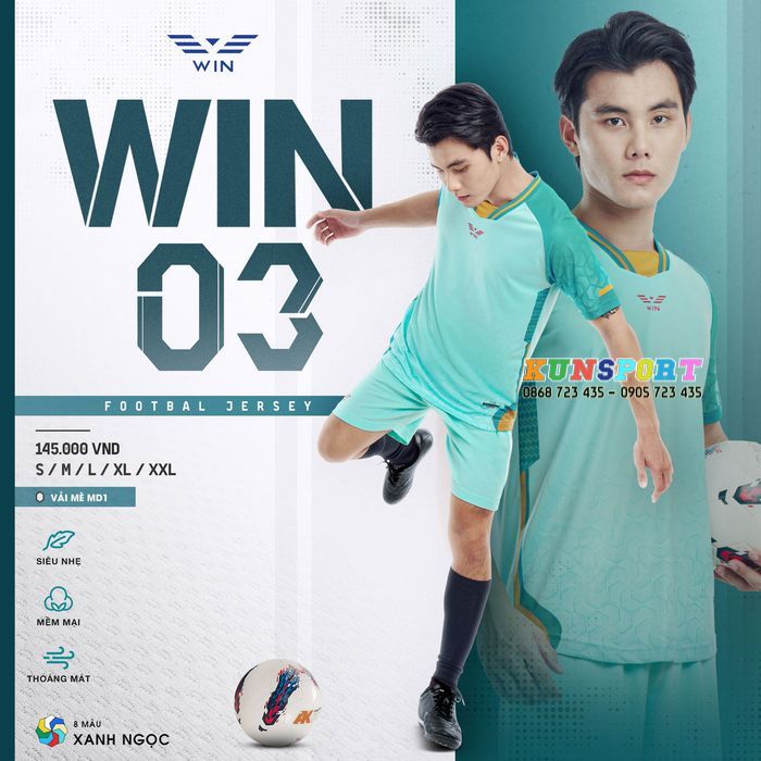  Bộ quần áo bóng đá WIN SPORT - WIN 03 