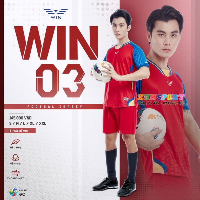  Bộ quần áo bóng đá WIN SPORT - WIN 03 