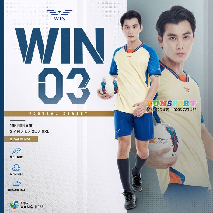  Bộ quần áo bóng đá WIN SPORT - WIN 03 