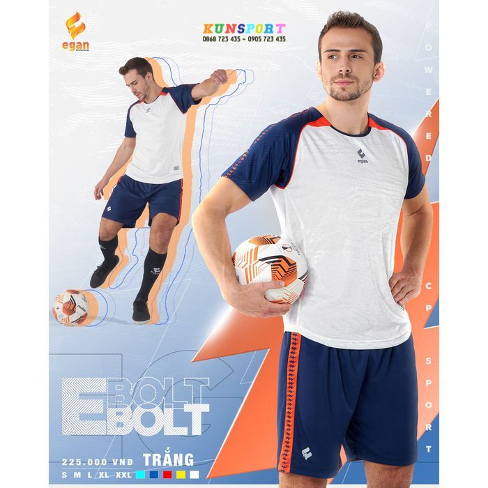  Bộ quần áo bóng đá EGAN - EBOLT 