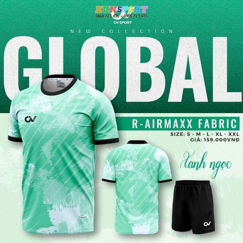  Bộ quần áo bóng đá CV GLOBAL 