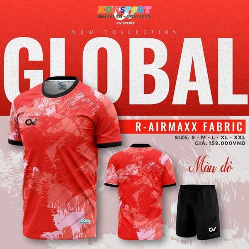  Bộ quần áo bóng đá CV GLOBAL 