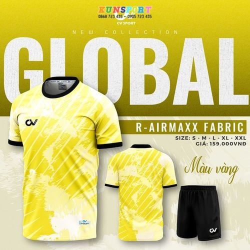  Bộ quần áo bóng đá CV GLOBAL 
