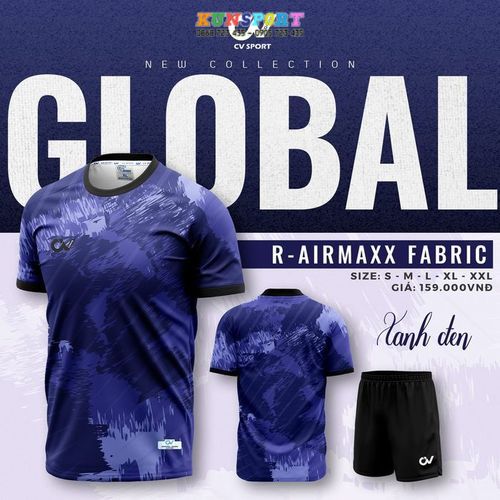  Bộ quần áo bóng đá CV GLOBAL 