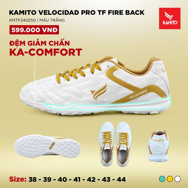  Giày Kamito Velocidad Pro TF Fire Back 