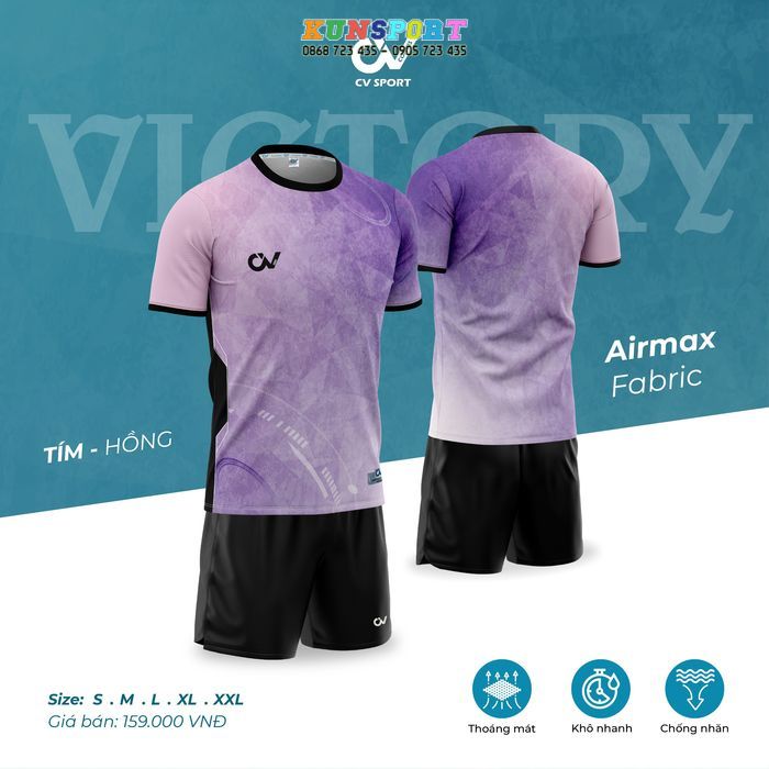  Bộ quần áo bóng đá CV VICTORY 