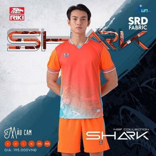 Bộ quần áo bóng đá Riki Shark 