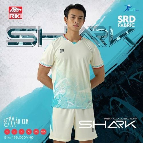  Bộ quần áo bóng đá Riki Shark 