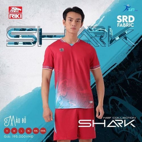  Bộ quần áo bóng đá Riki Shark 