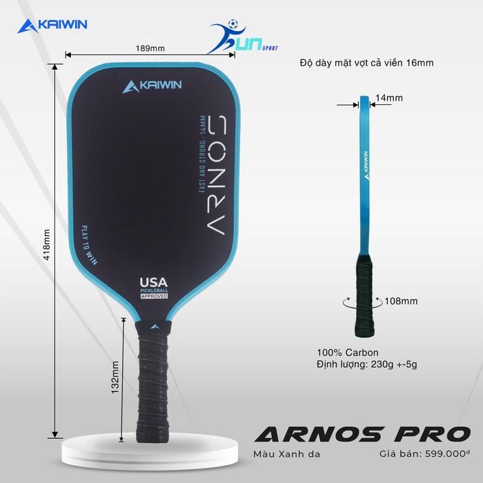  Vợt Pickleball KAIWIN ARNOS PRO 