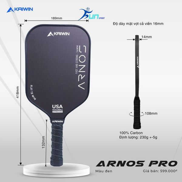  Vợt Pickleball KAIWIN ARNOS PRO 