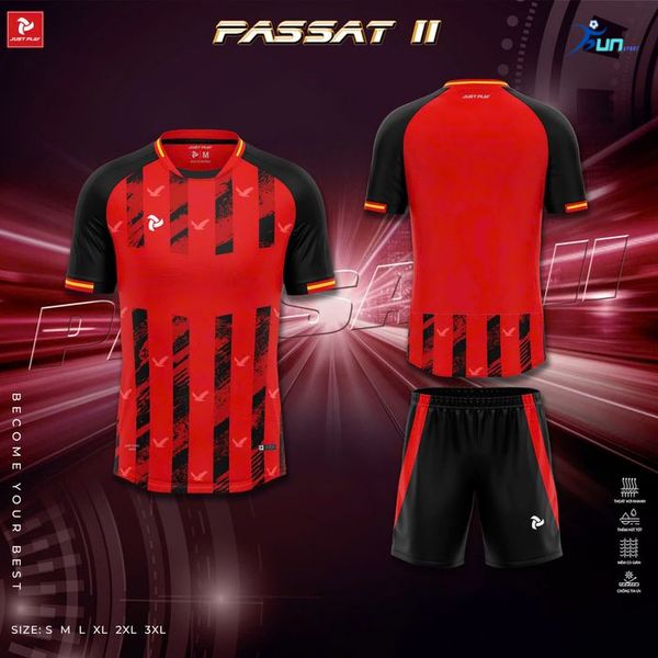  Bộ quần áo bóng đá JUST PLAY PASSAT II 
