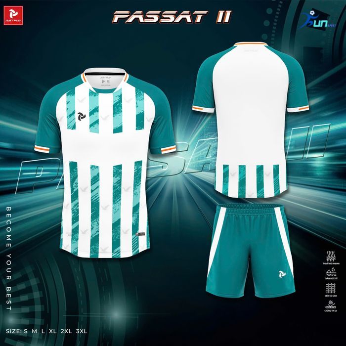  Bộ quần áo bóng đá JUST PLAY PASSAT II 