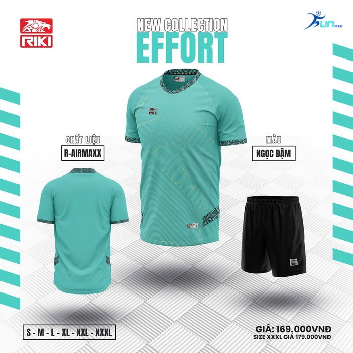  Bộ quần áo bóng đá RIKI EFFORT 