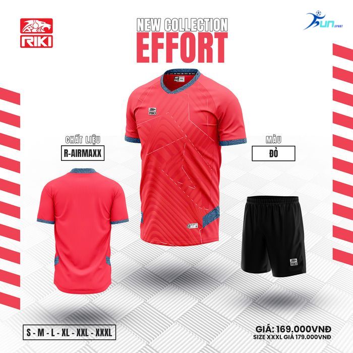  Bộ quần áo bóng đá RIKI EFFORT 