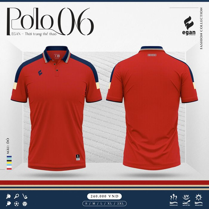  Áo Polo EGAN 6UV 