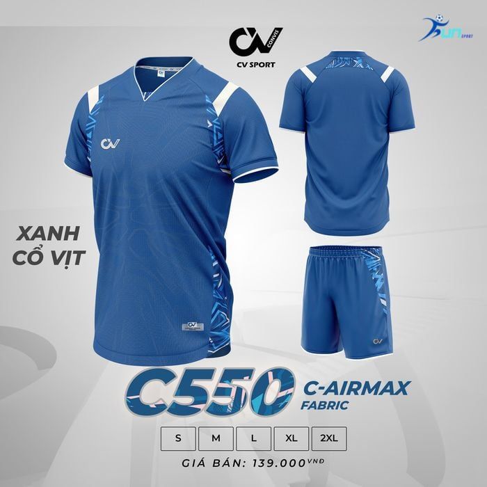  Bộ quần áo bóng đá CV C550 