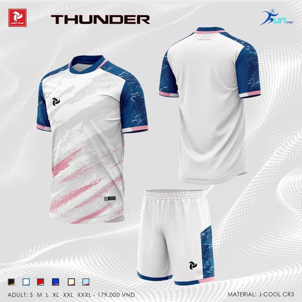  Bộ quần áo bóng đá JUST PLAY THUNDER 