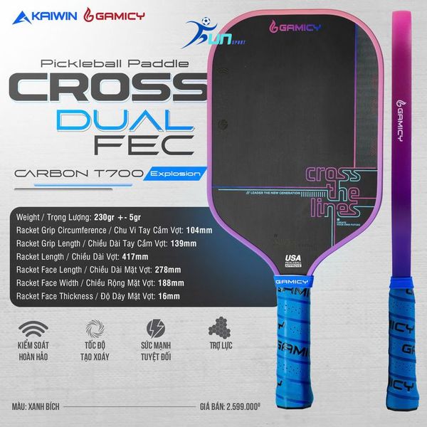 Vợt Pickleball GAMICY CROSS 