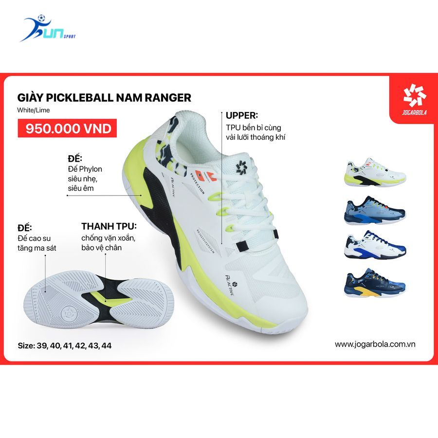  Giày Pickball JOGARBOLA RANGER 