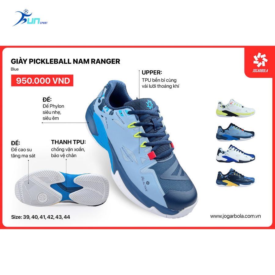  Giày Pickball JOGARBOLA RANGER 