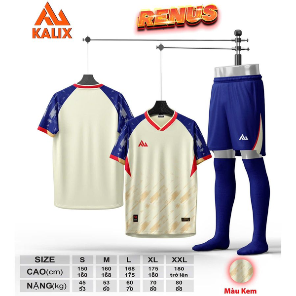  Áo đá bóng Kalix Renus 