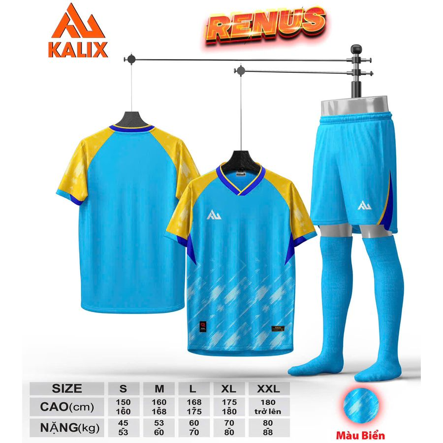  Áo đá bóng Kalix Renus 