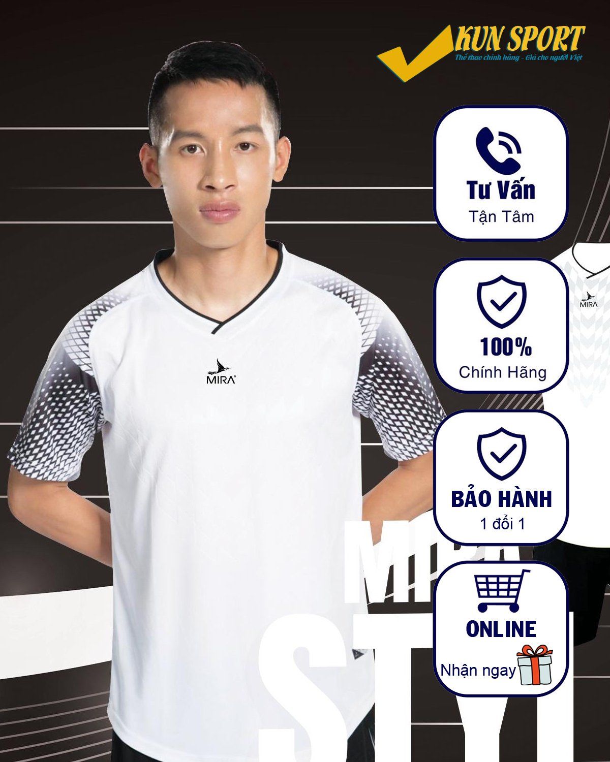  Bộ quần áo bóng đá MIRA STYLE 