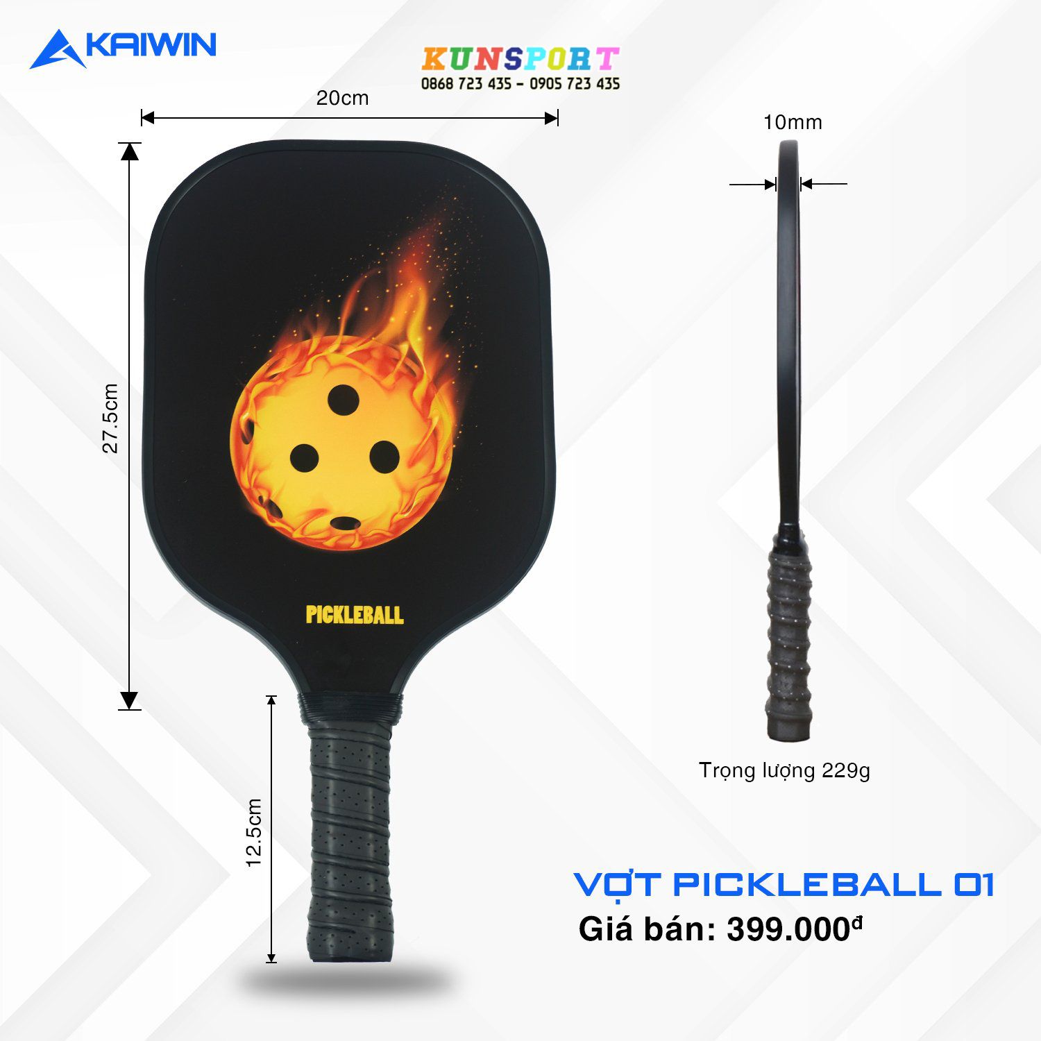  VỢT PICKLEBALL KAIWIN 01 