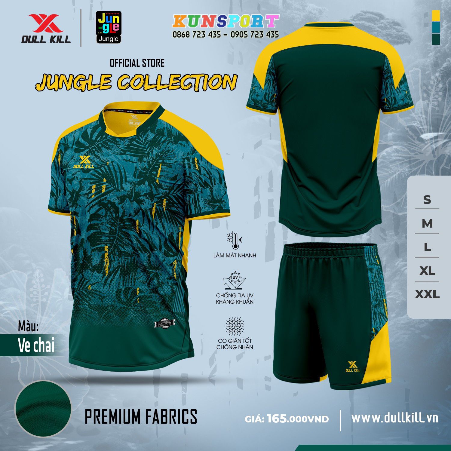  Bộ quần áo bóng đá DULLKILL JUNGLE 