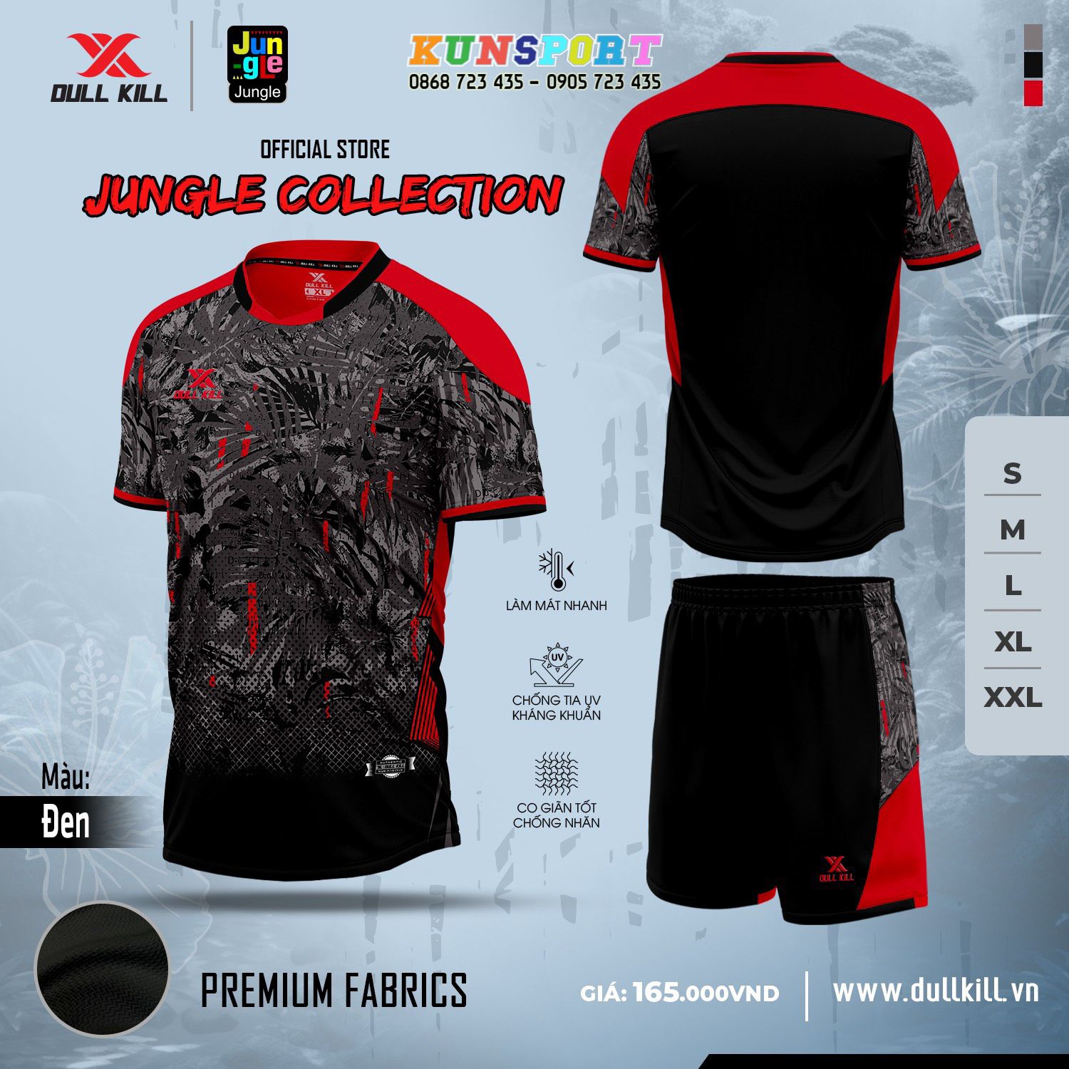  Bộ quần áo bóng đá DULLKILL JUNGLE 