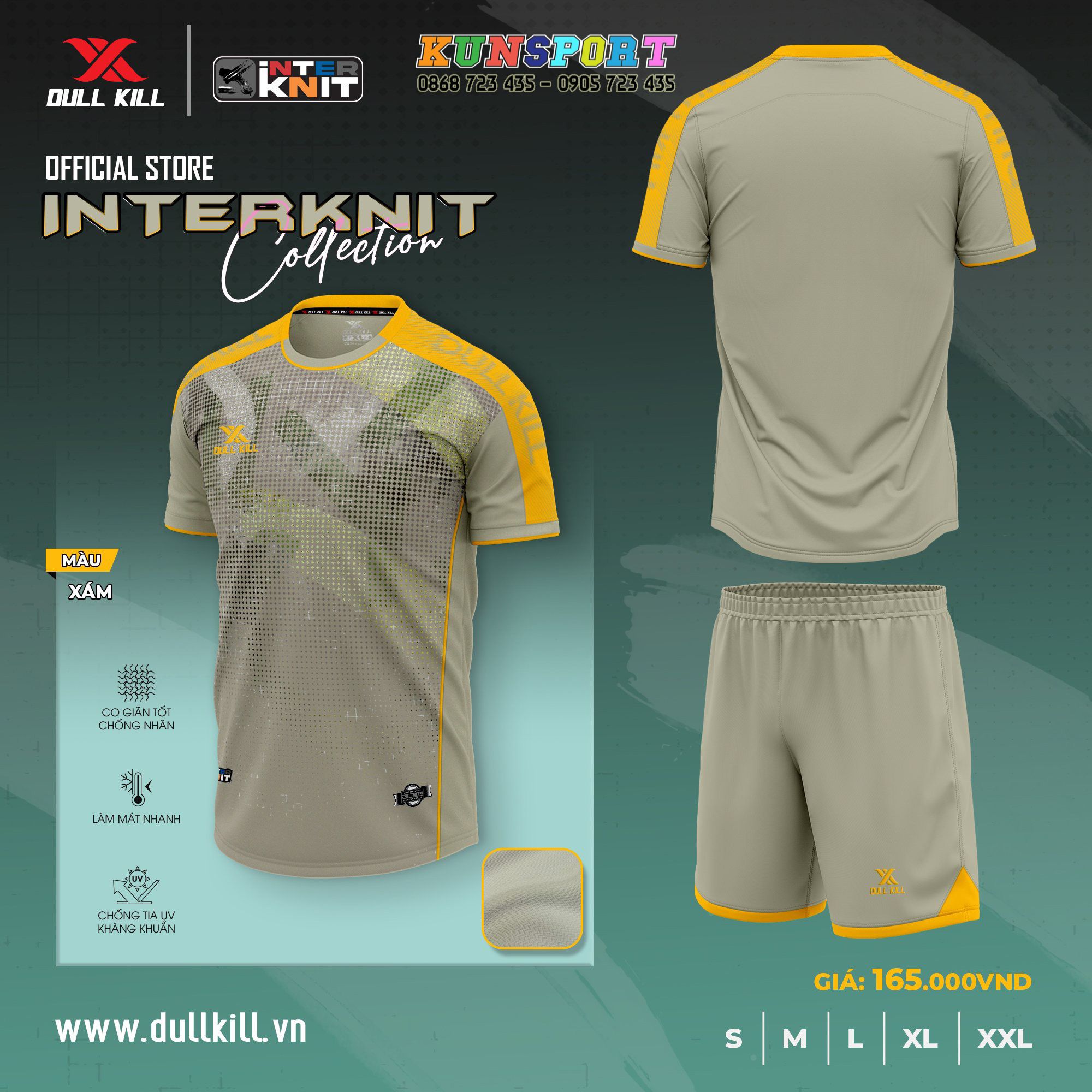  Bộ quần áo bóng đá DULLKILL INTERKNIT 