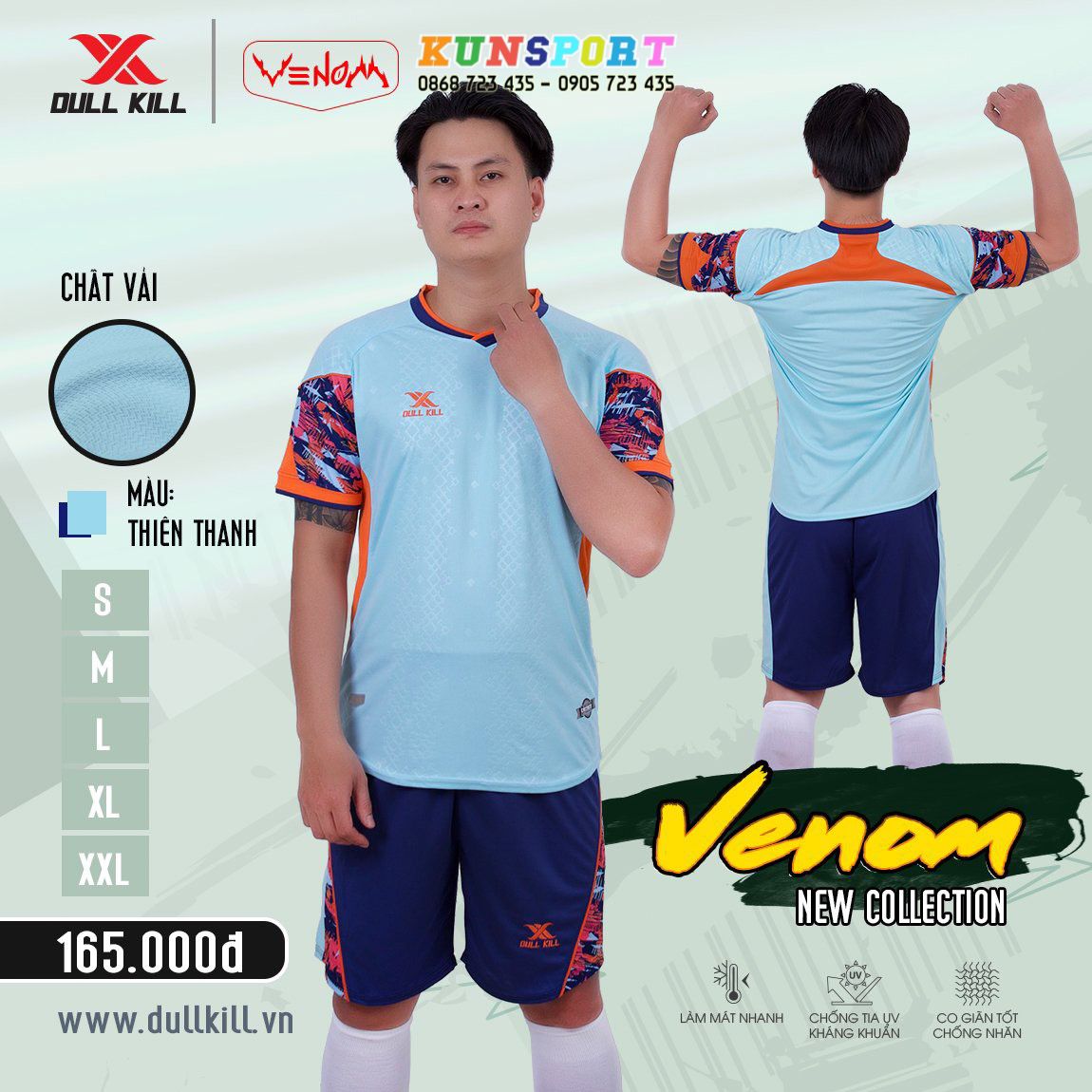  Bộ quần áo bóng đá DULLKILL VENOM 