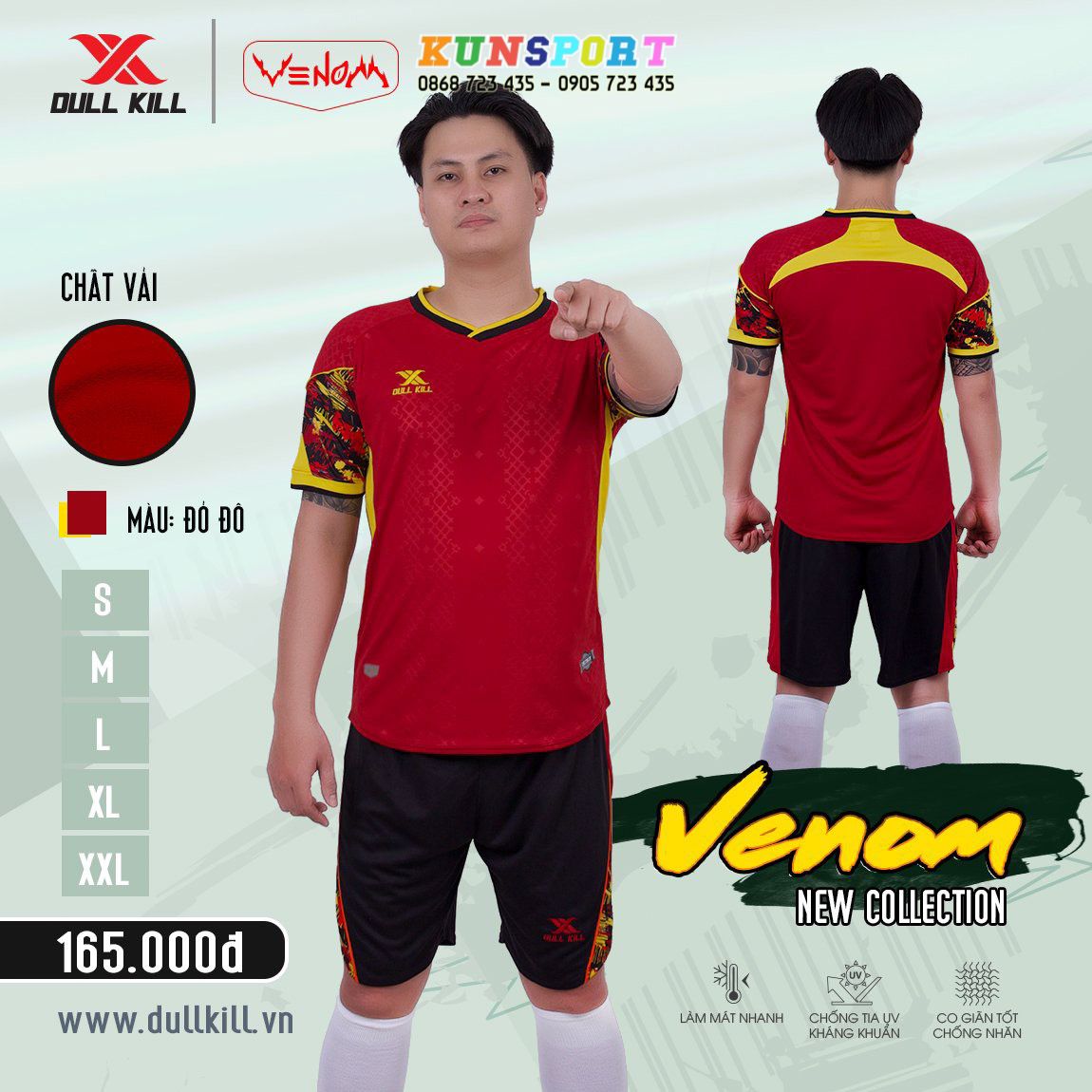  Bộ quần áo bóng đá DULLKILL VENOM 