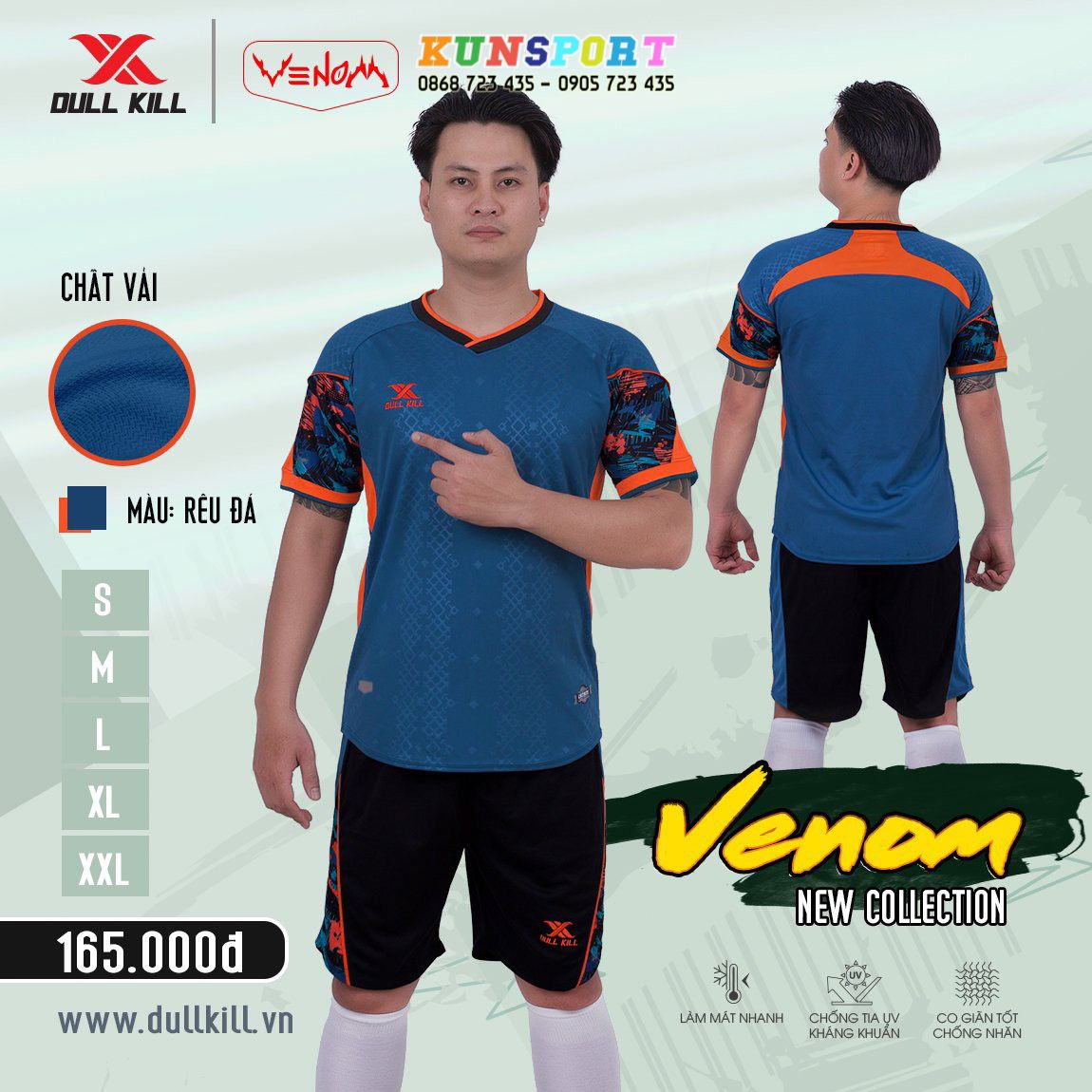  Bộ quần áo bóng đá DULLKILL VENOM 