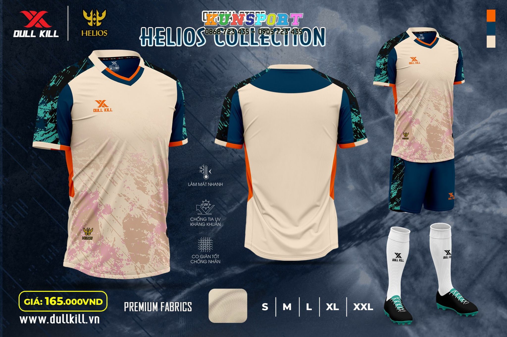  Bộ quần áo bóng đá DULLKILL HELIOS 