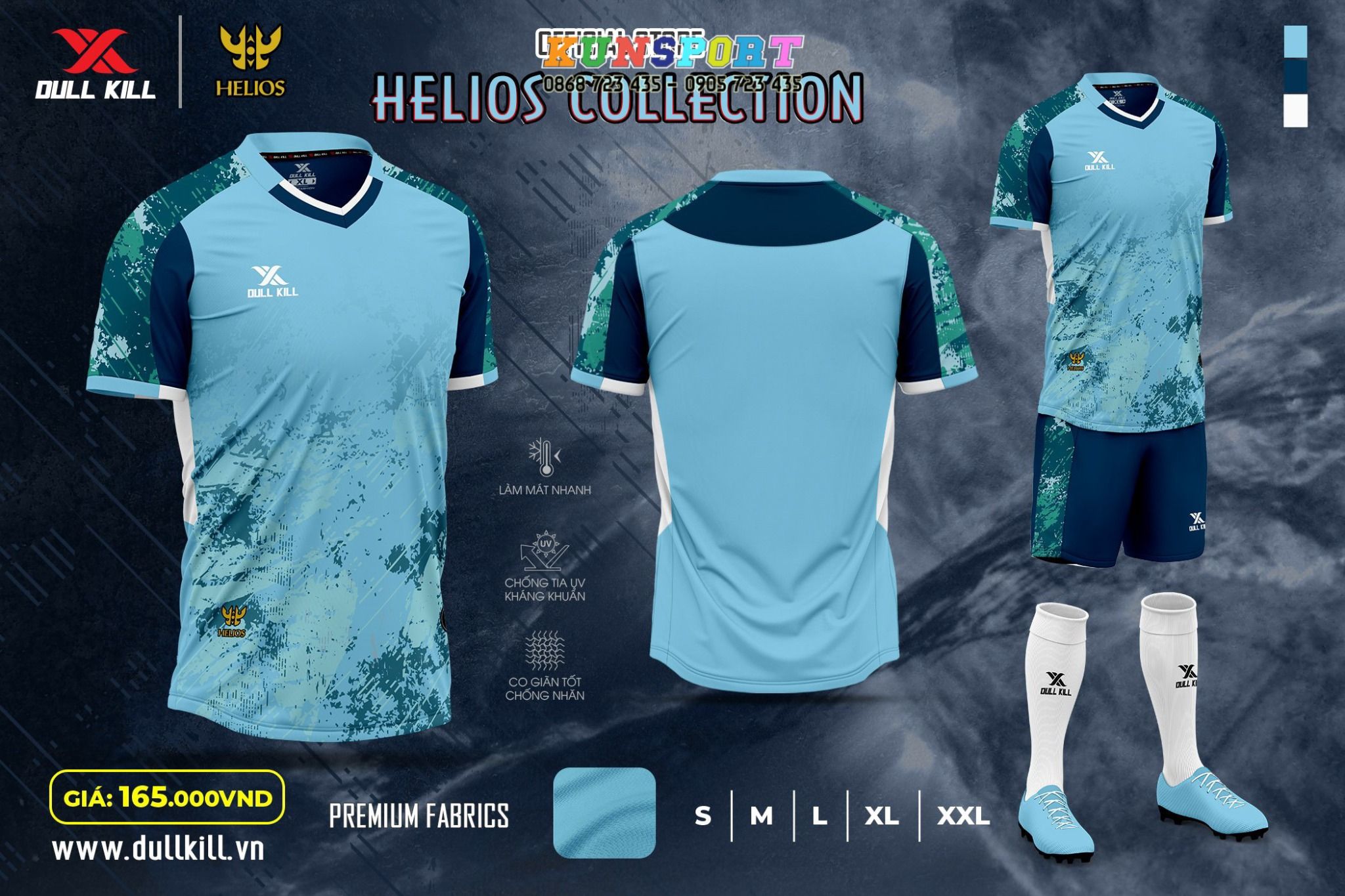  Bộ quần áo bóng đá DULLKILL HELIOS 