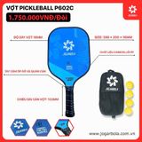  Bộ 2 vợt pickleball Jogarbola P-602 (kèm 4 bóng và túi đựng) 