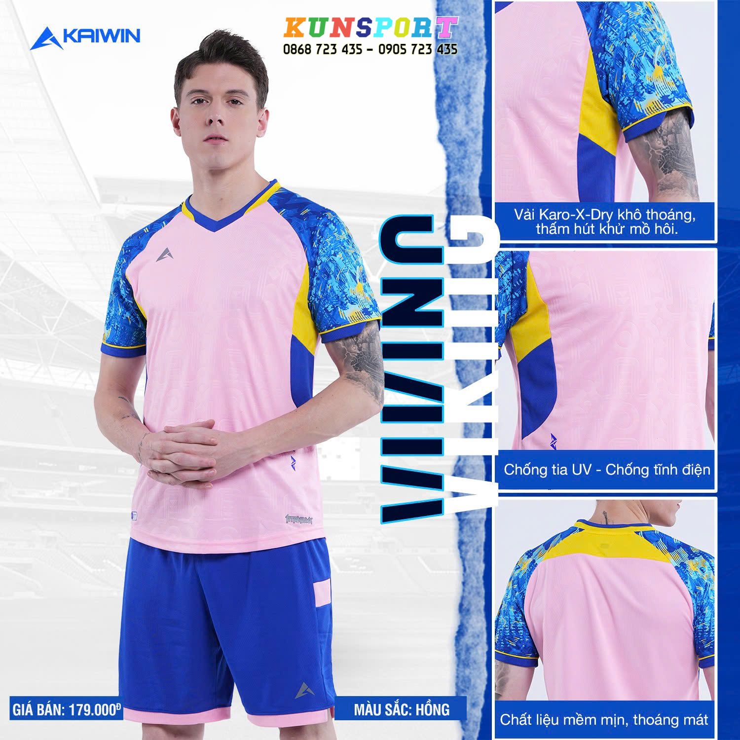  Bộ quần áo bóng đá KAIWIN VIKING 