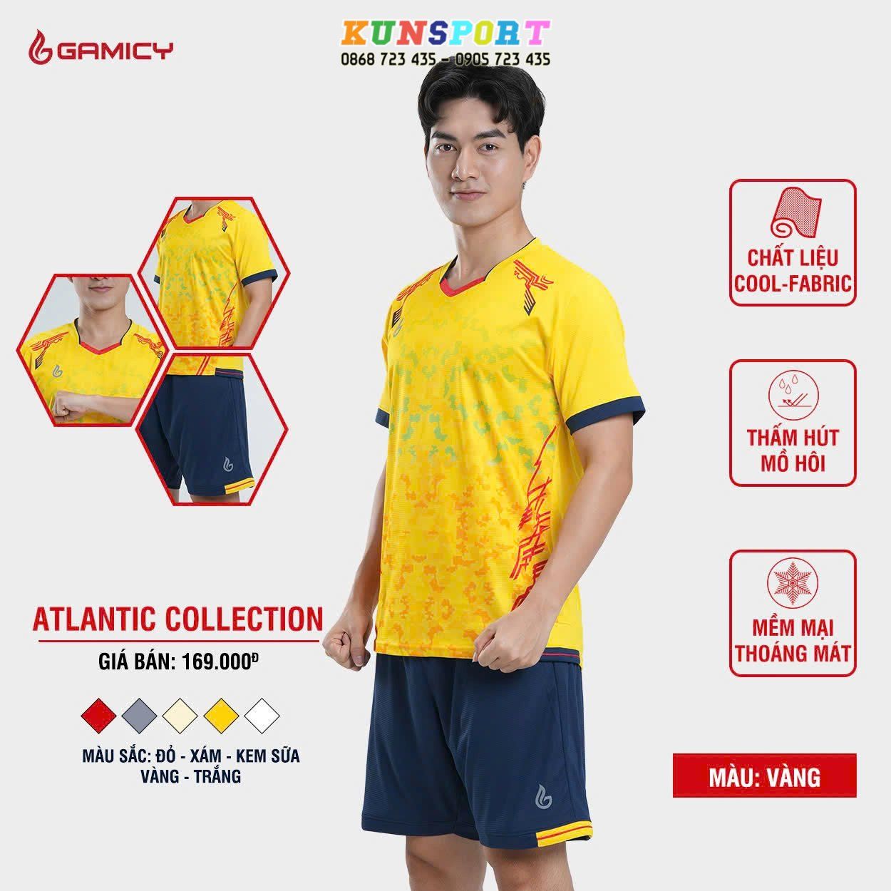  Bộ quần áo bóng đá KAIWIN ATLANTIC 