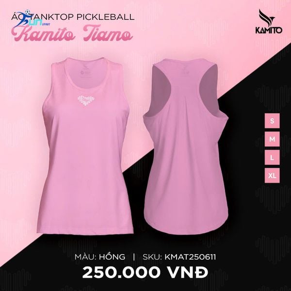  Áo Tanktop Pickleball KAMITO TIAMO 