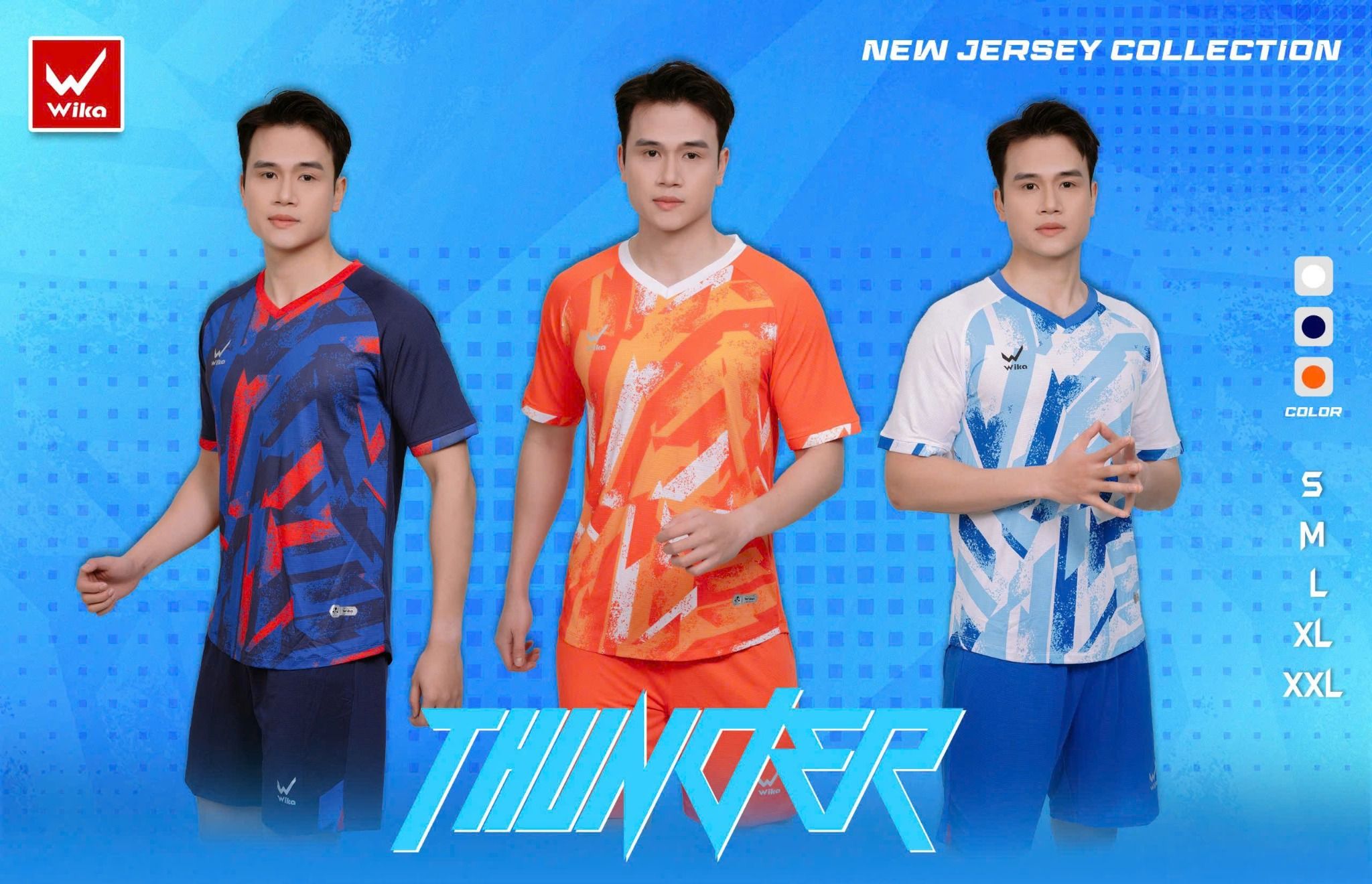  Bộ bóng đá WIKA THUNDER 