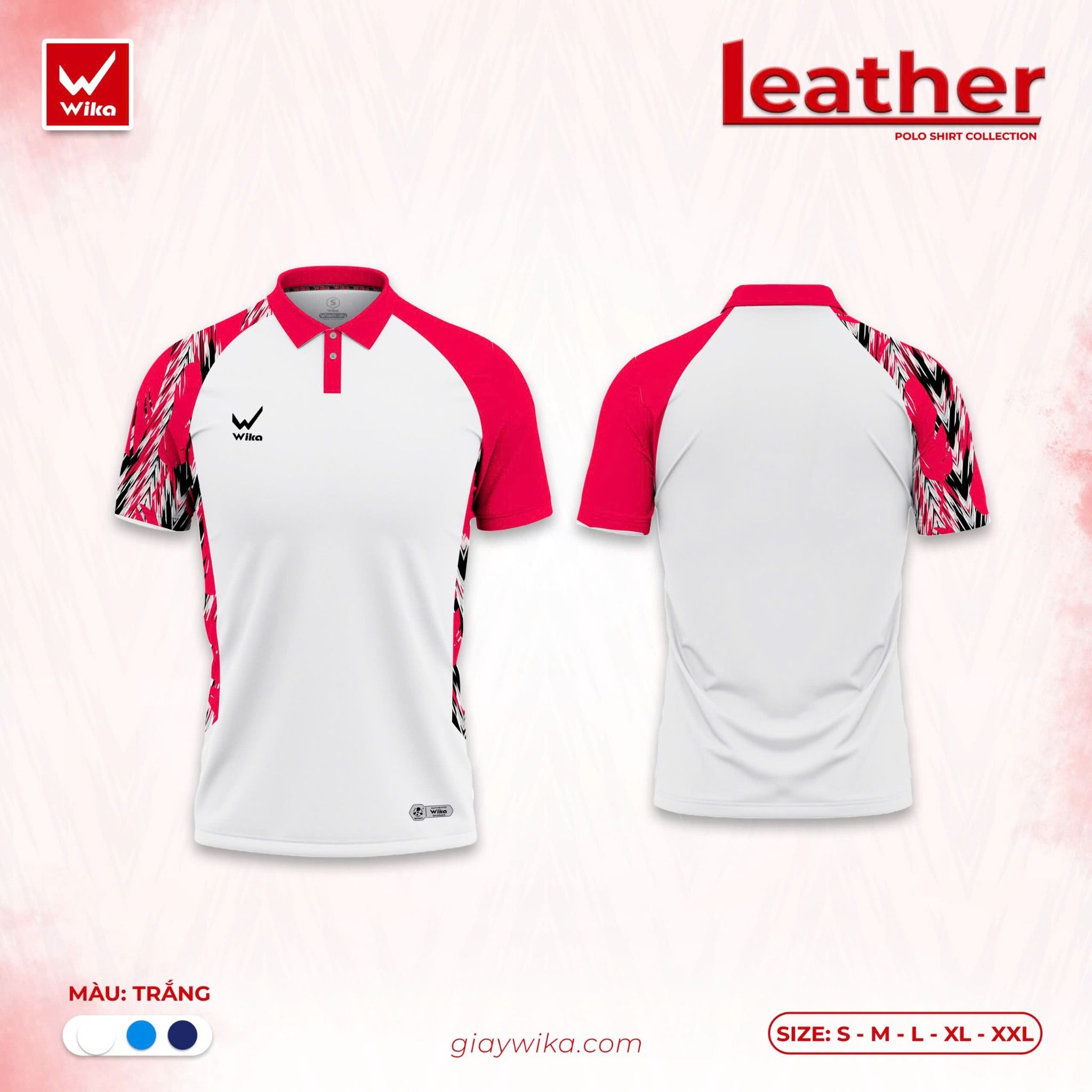  Áo polo WIKA LEATHER 