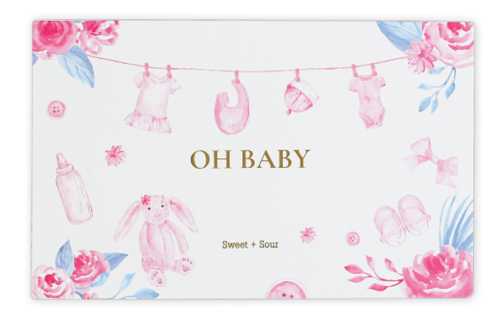  Peony cookie box (Girl) 