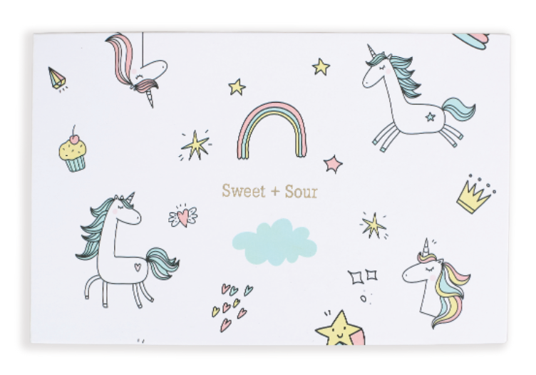  Unicorn cookie box 
