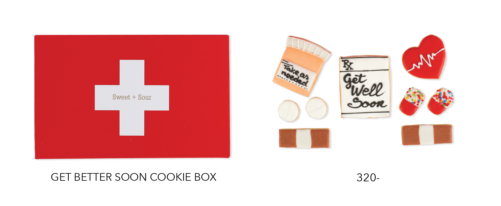  Get better soon cookie 