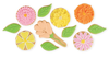  Peony cookie box 